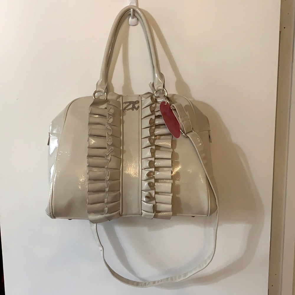 RARE! Zandra Rhodes Overnighter Tote